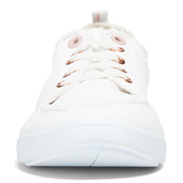 Vionic Trainers Ireland - Pismo Casual Sneaker Cream - Womens Shoes Clearance | BWEFS-3058